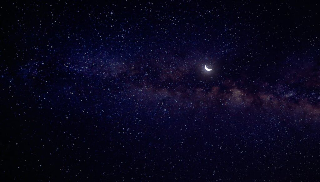 Nacht Himmel Mond Liebe Gute-Nacht-Grüße – kleine Botschaften für süße Träume