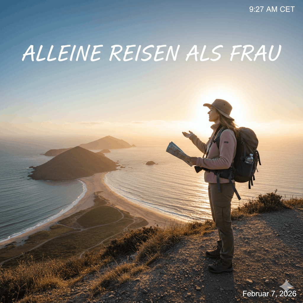 Frau erkundet Welt Alleine reisen als Frau – Der ultimative Guide für sicheres und selbstbestimmtes Reisen