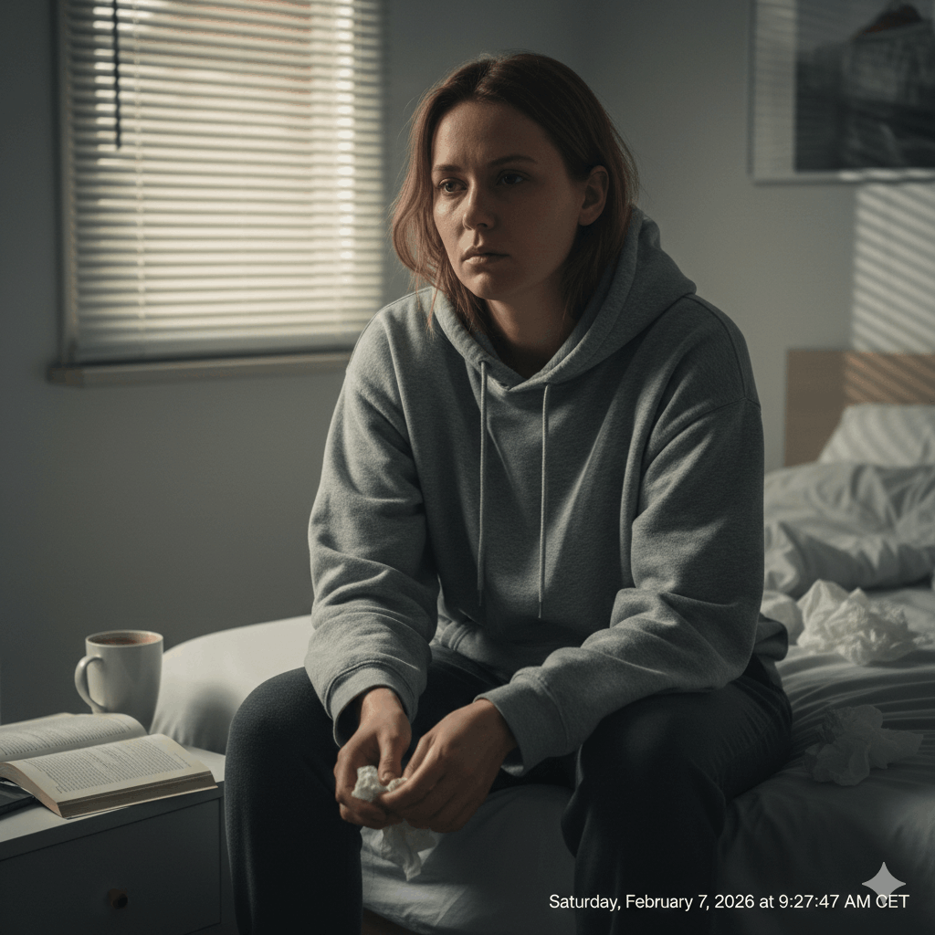 Frau traurig unzufrieden Emotionale Erschöpfung Was genau ist das