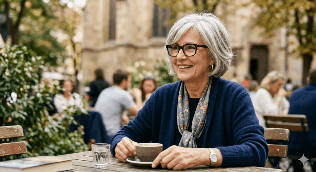 Damen Frisuren ab 70 mit Brille – Ideen und Trends 2026