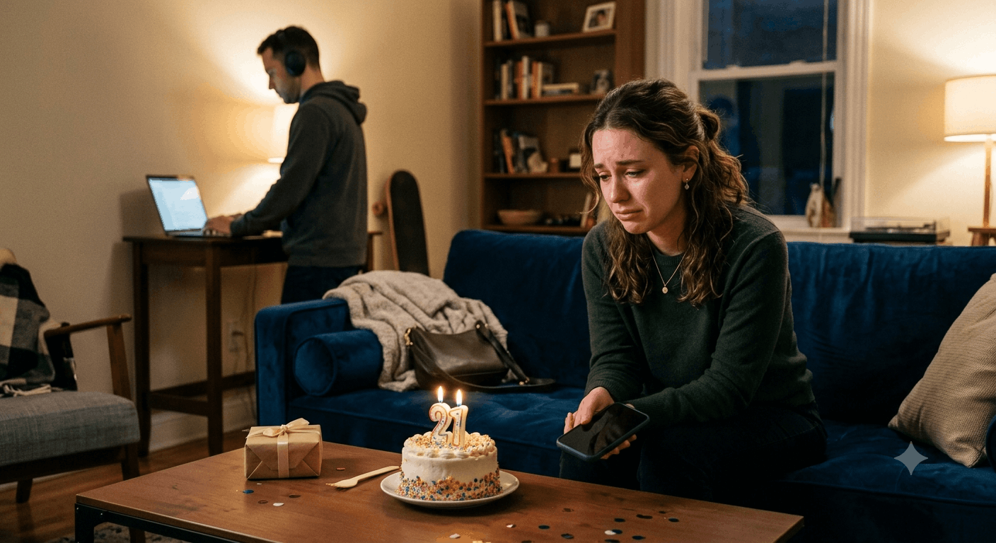 Wenn ein Narzisst nicht zum Geburtstag gratuliert – was dahintersteckt und wie man damit umgeht