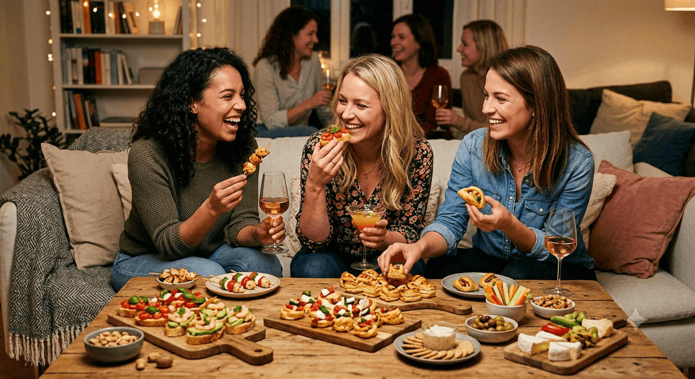 Fingerfood für den Mädelsabend 5 einfache Rezepte & erfrischende Drink-Ideen 2026