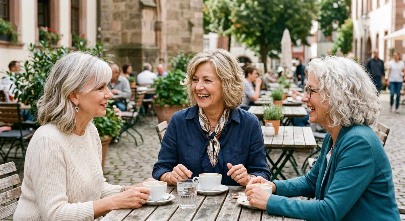 Frisuren 2026 für Frauen ab 60 mit mittellangem Haar