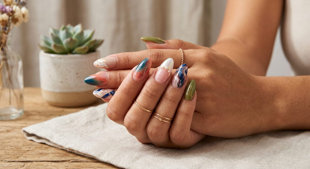 Nageldesign Ideen Mandelform 2026 Die schönsten Trends und Designs